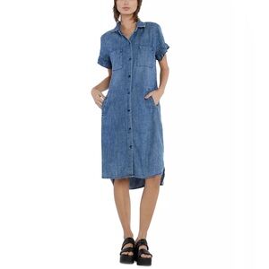 Billy T Rodeo Chambray Dress‎